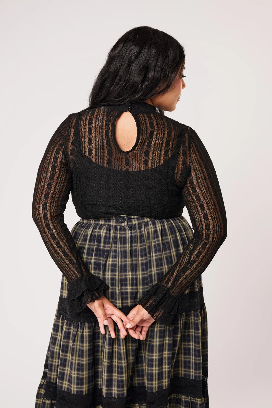PREORDER - Maude Top in Black - Estimated dispatch date 14th of August