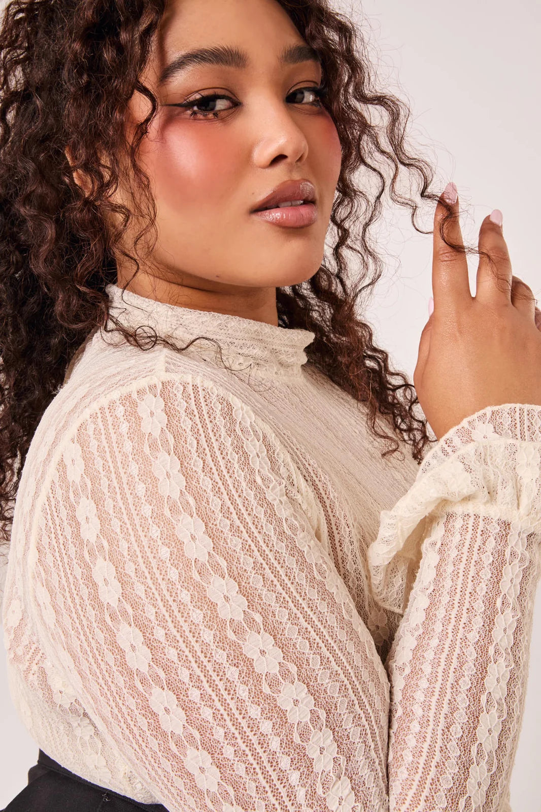 PREORDER - Maude Top in Ivory - Estimated dispatch date 14th of August