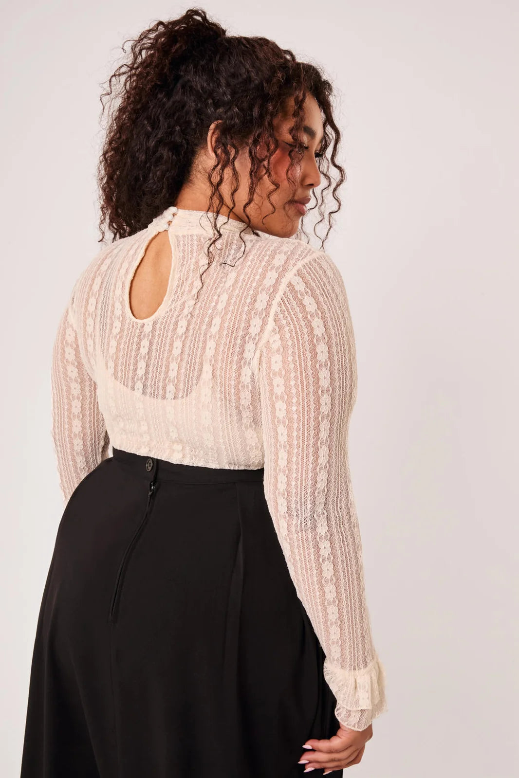 PREORDER - Maude Top in Ivory - Estimated dispatch date 14th of August