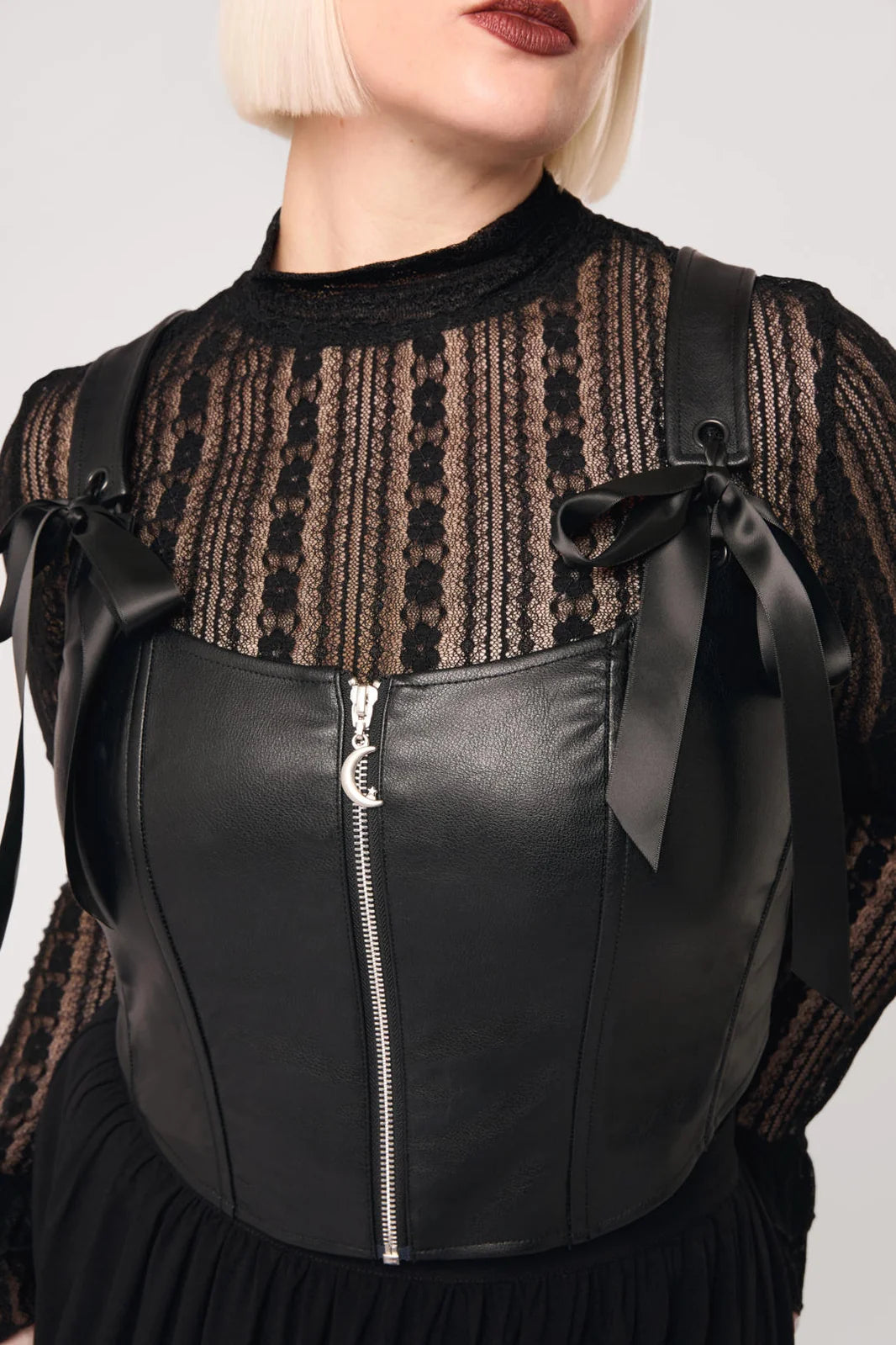 PREORDER - Black Steel Corset - Estimated dispatch date 22nd of September
