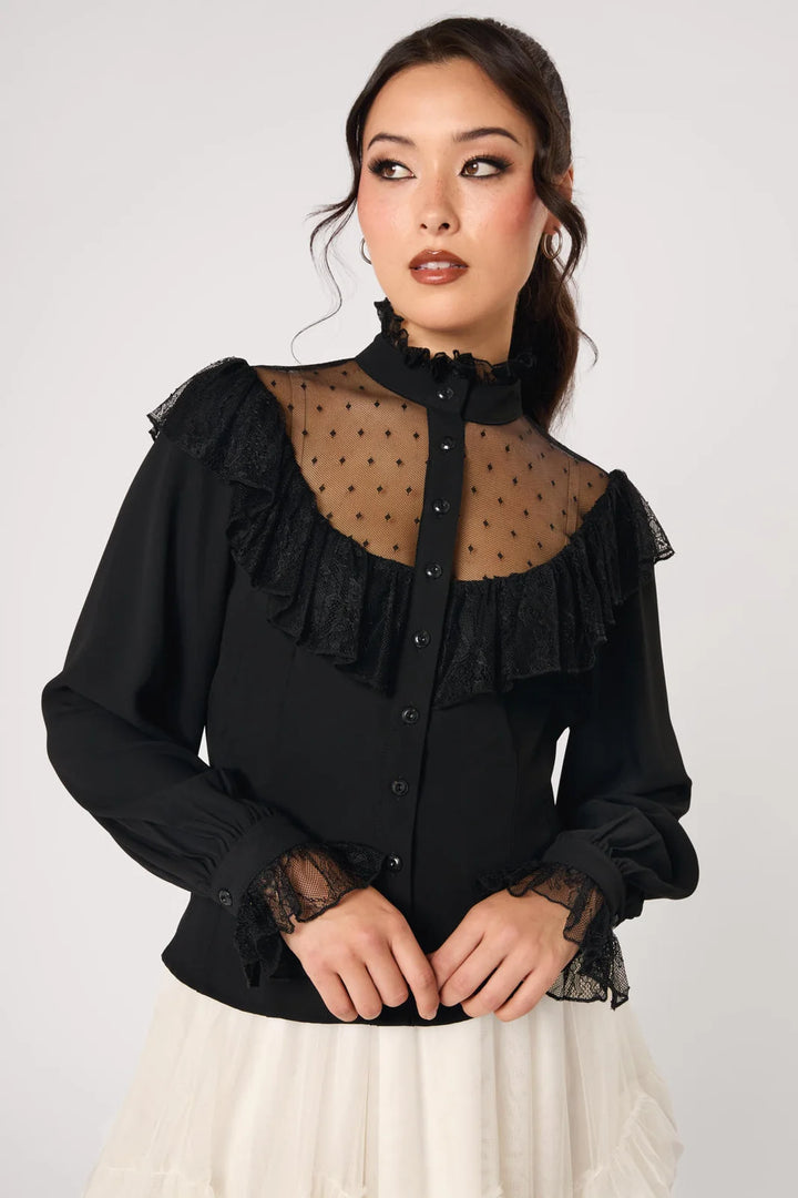PREORDER - Dark Knight Blouse - Estimated dispatch date 8th of September