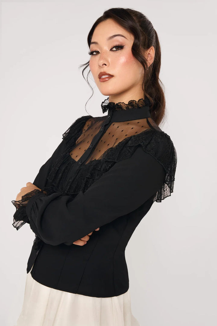PREORDER - Dark Knight Blouse - Estimated dispatch date 8th of September