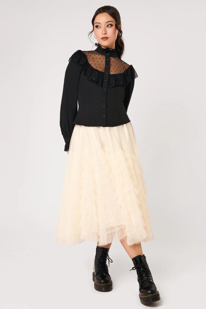 PREORDER - Dark Knight Blouse - Estimated dispatch date 8th of September