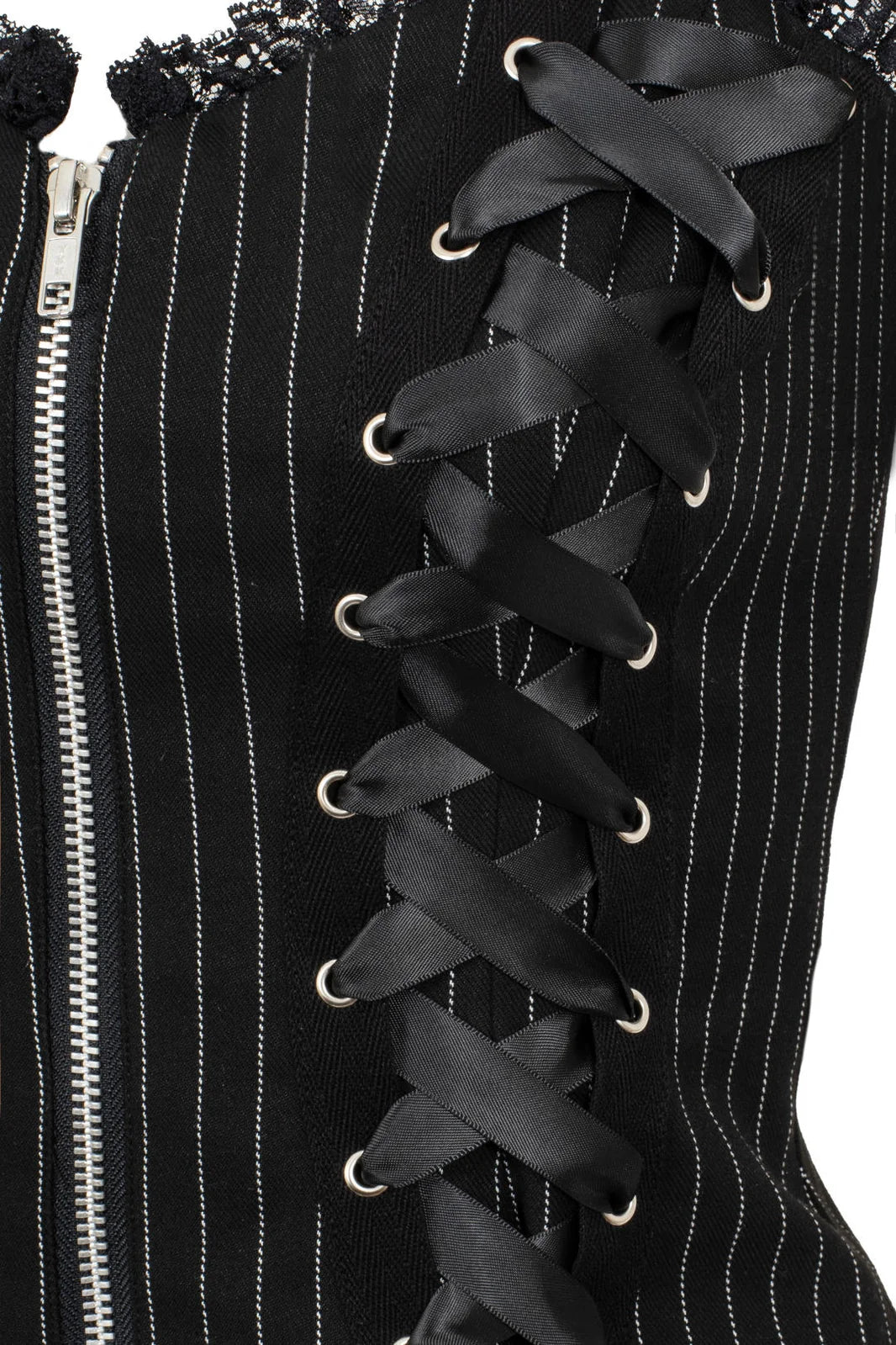 PREORDER - Quinzel Pinstripe Top - Estimated dispatch date 25th of August