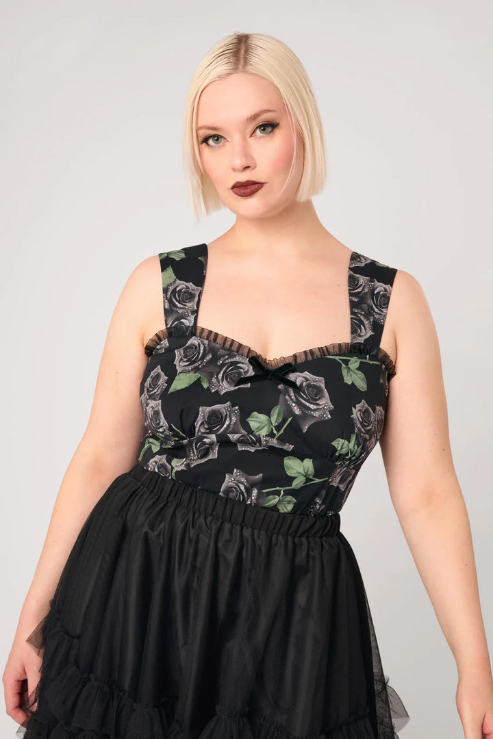 PREORDER - Romance Noire Top - Estimated dispatch date 8th of September