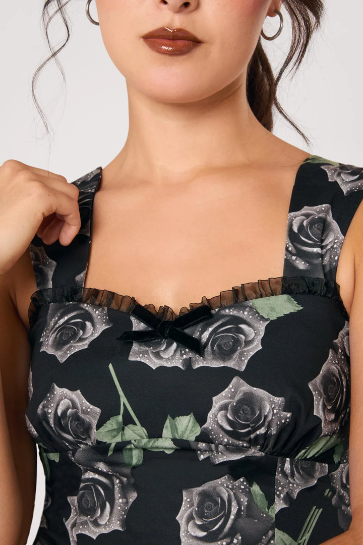 PREORDER - Romance Noire Top - Estimated dispatch date 8th of September