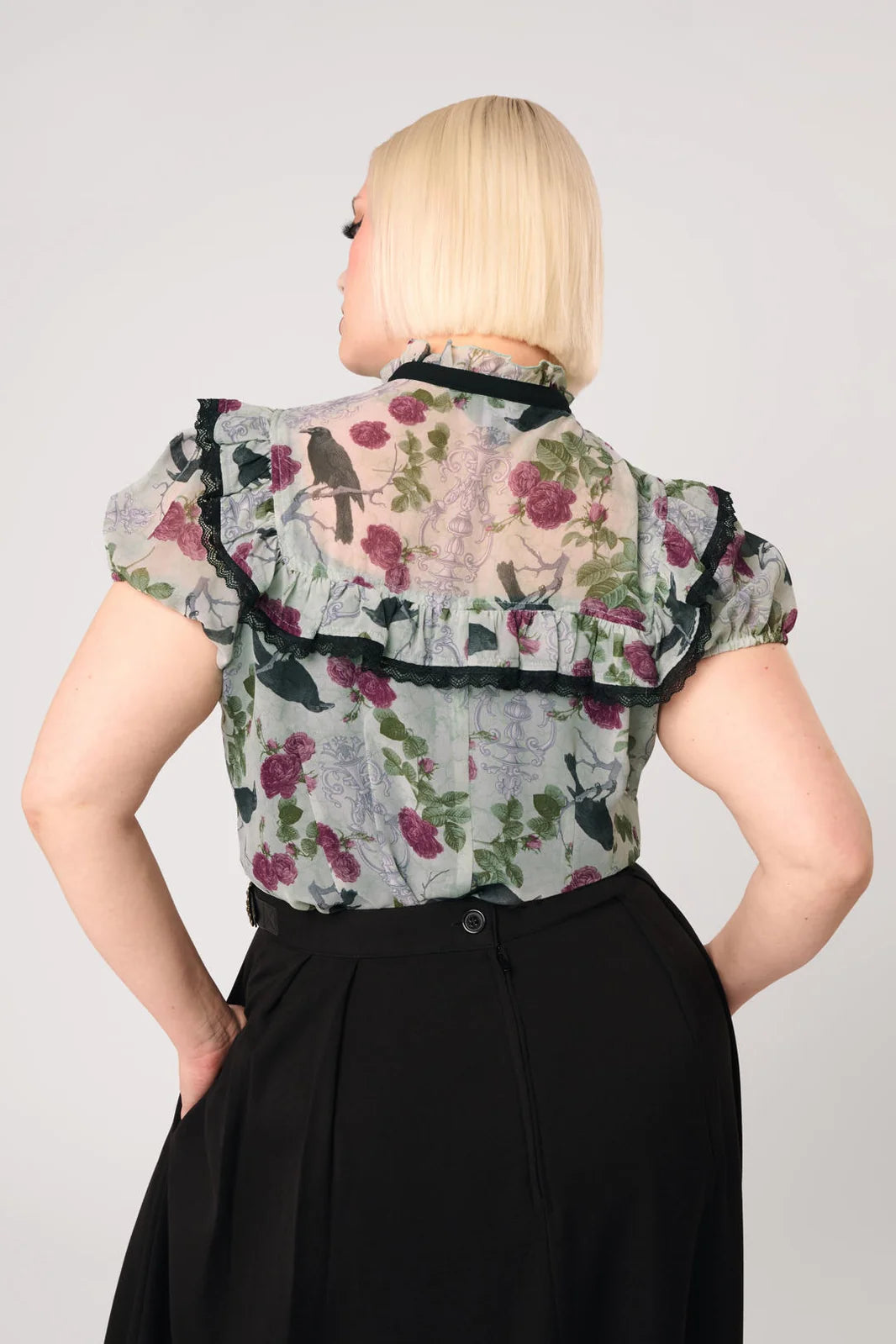 PREORDER - Raven Blouse - Estimated dispatch date 8th of October