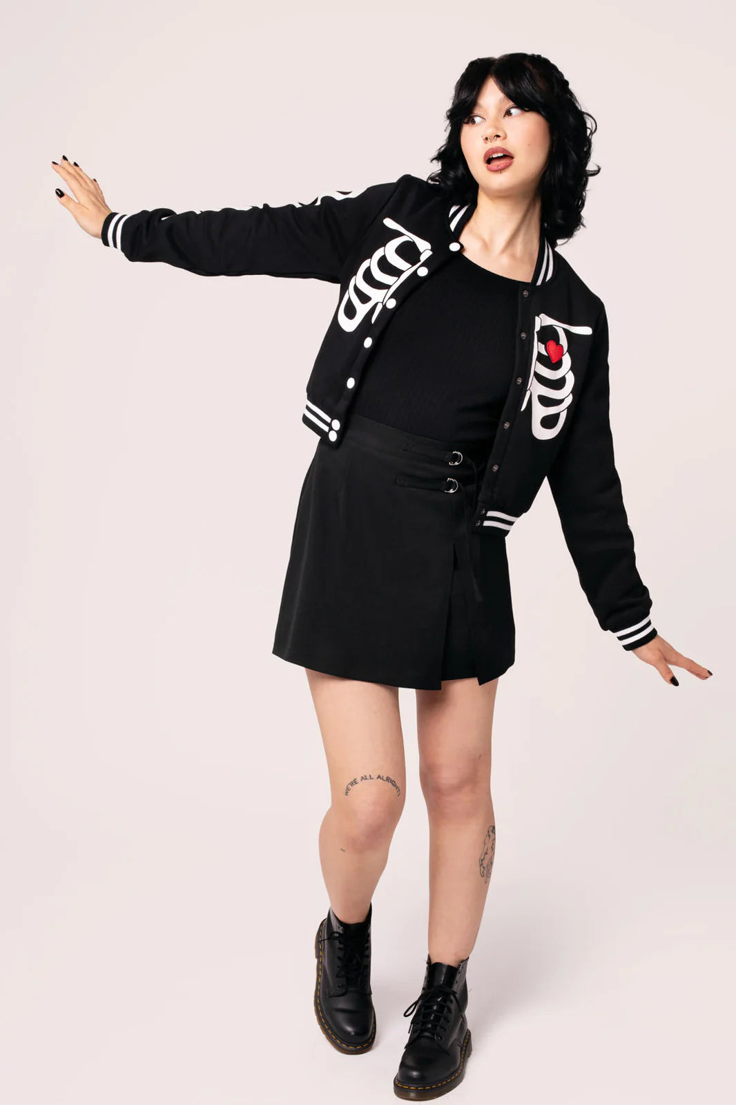 Skeleton Girl Jacket - Preorder for dispatch 3rd of September