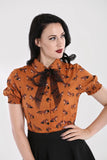 Vixey Blouse - Brown - Preorder for dispatch 19th June