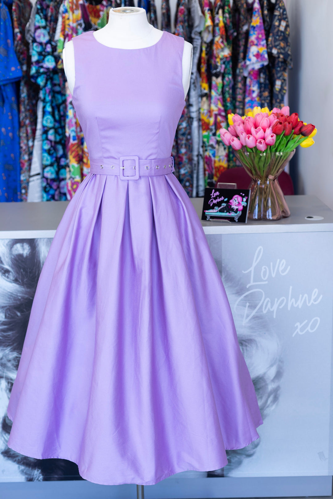Helen Lilac Dress