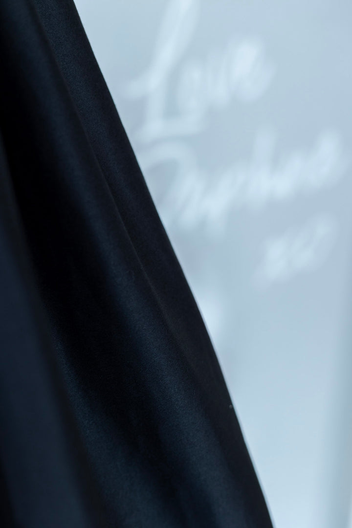 Helen Plain Black Dress