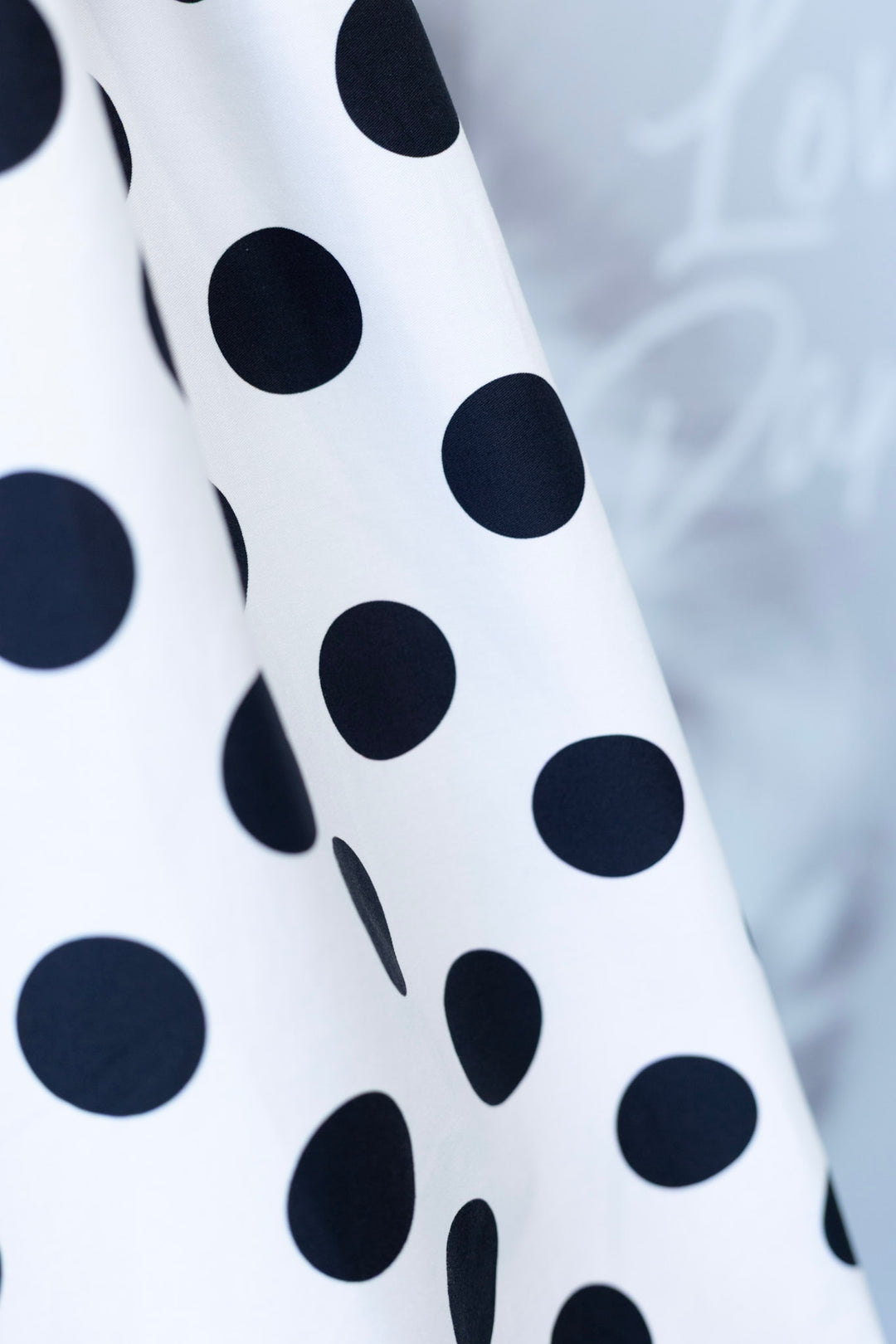 Helen White Polka Midi Dress