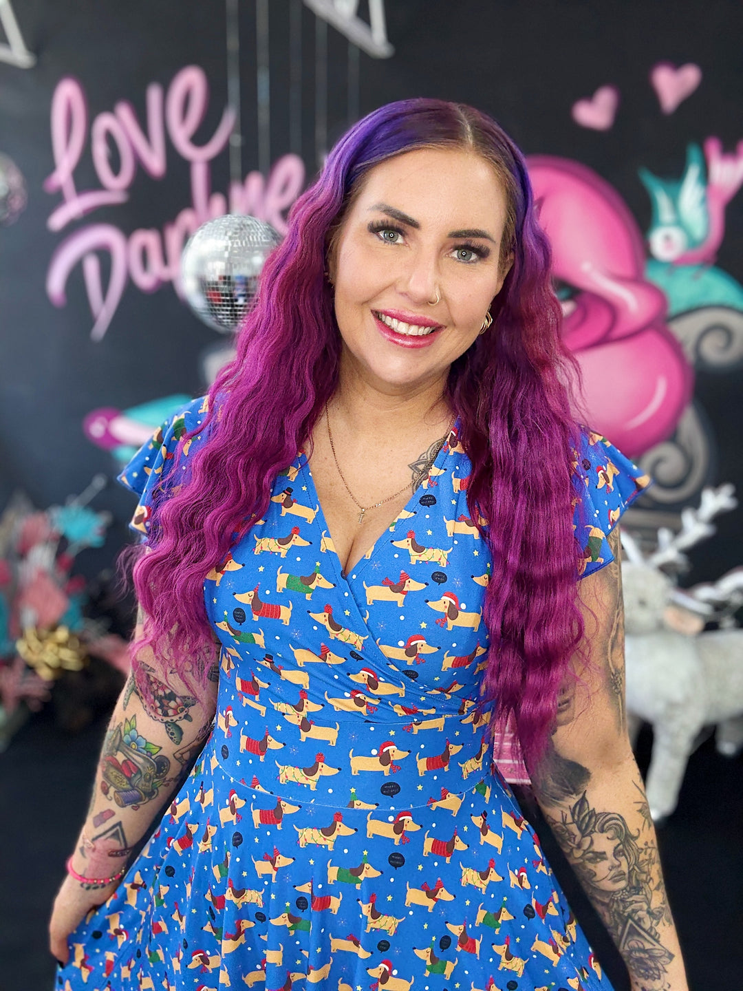 INSTOCK - Maeve Swing Dress - Long Dog's Christmas