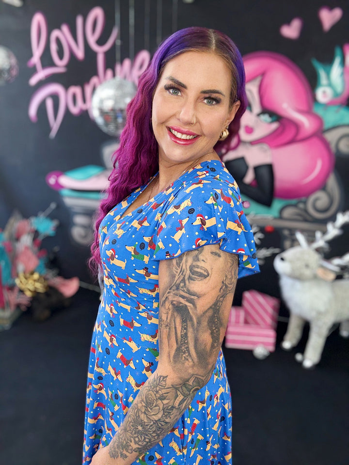 INSTOCK - Mimi Swing Dress - Long Dog's Christmas