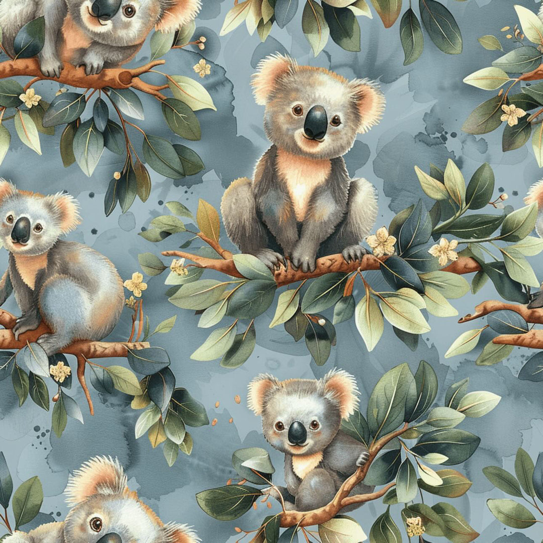 Peggy Swing Dress in Koala Dreaming