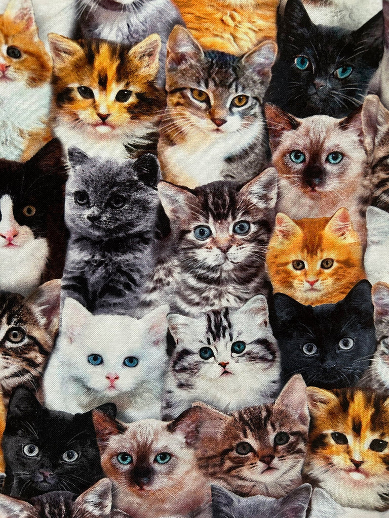 PREORDER - Realistic Cats A-line Skirt - Estimated dispatch date 3rd of September