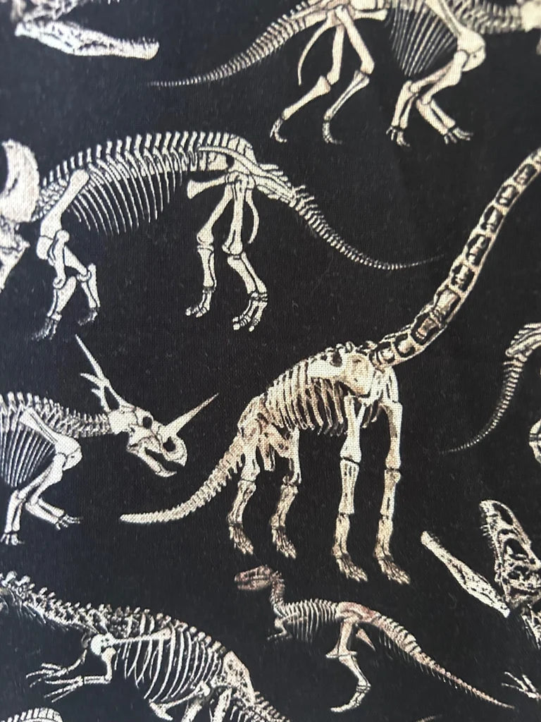 PREORDER - Dino Bones Skater Skirt - Estimated dispatch date 29th of September
