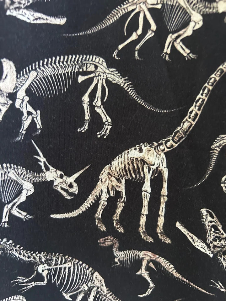 PREORDER - Dino Bones Skater Skirt - Estimated dispatch date 29th of September