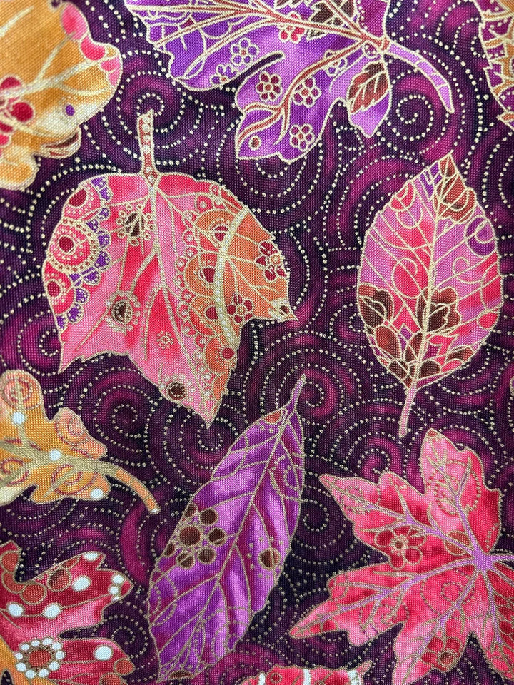 Leaves Vintage Dress