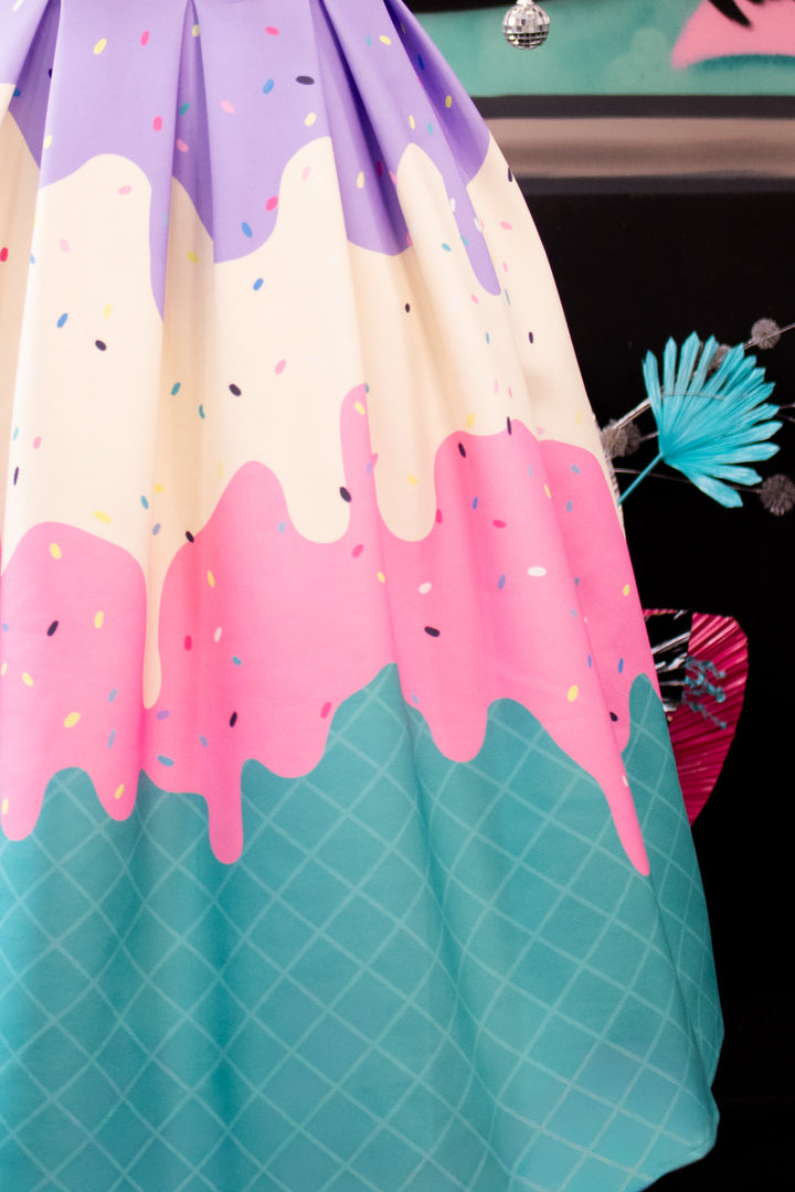 PREORDER - Amanda Ice Cream Dress - Expected dispatch 22nd of July