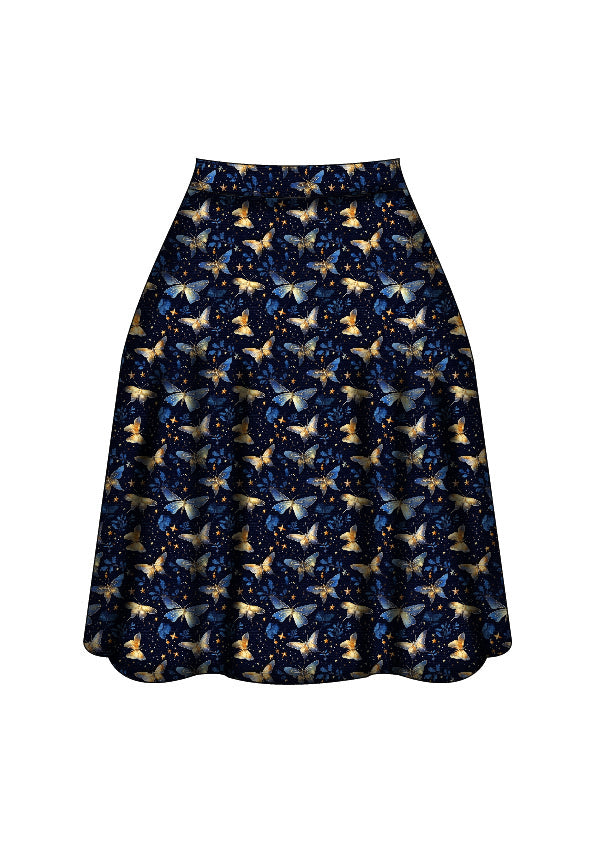Iris Swing Skirt - Twilight Flutter - Preorder for dispatch 9th September