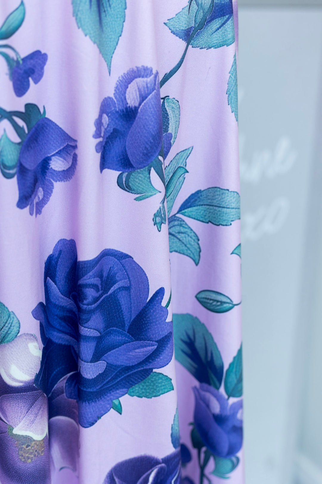 Julia Purple Rose Tea Dress