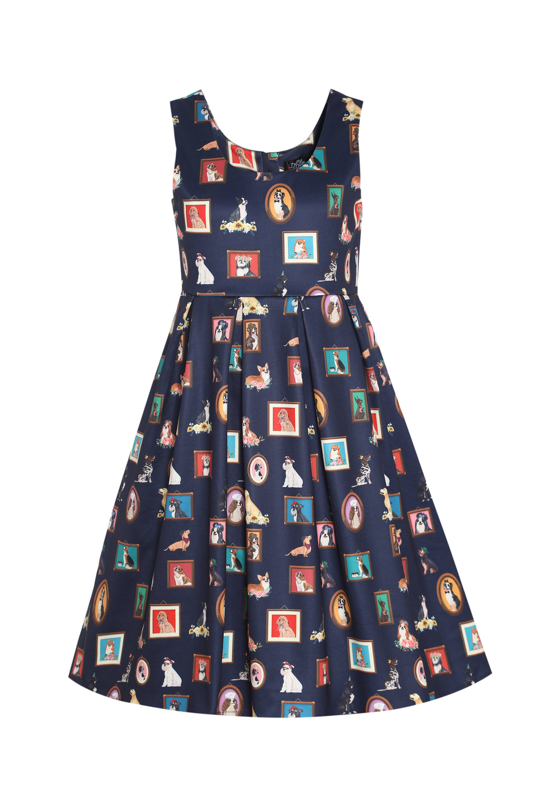 Kids Amanda Dog Frame Dress