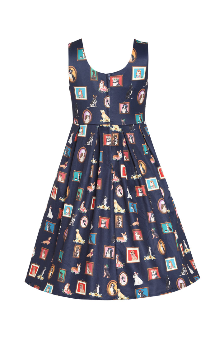 Kids Amanda Dog Frame Dress