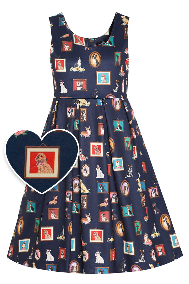 Kids Amanda Dog Frame Dress