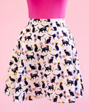 Le Chat Skater Skirt