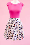 Le Chat Skater Skirt
