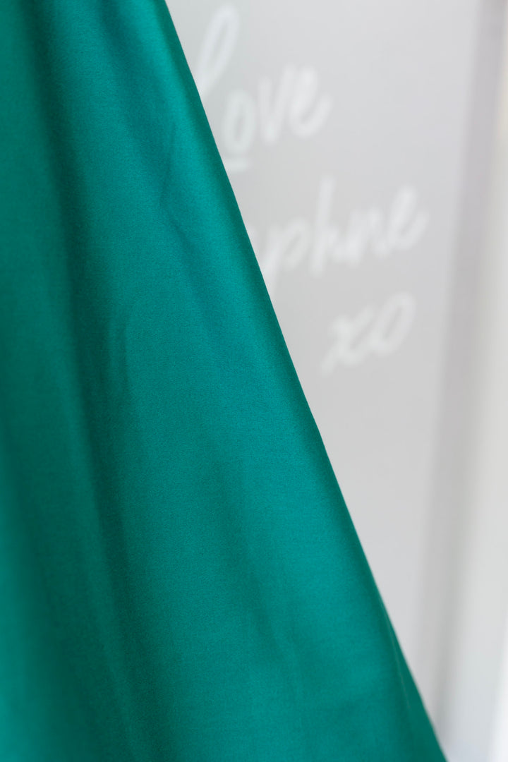 Lily Blue Green Emerald Swing Dress