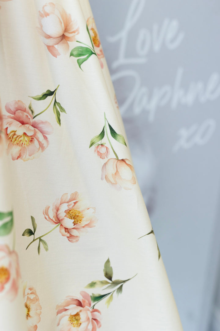 Lily Light Pink Peony Dress
