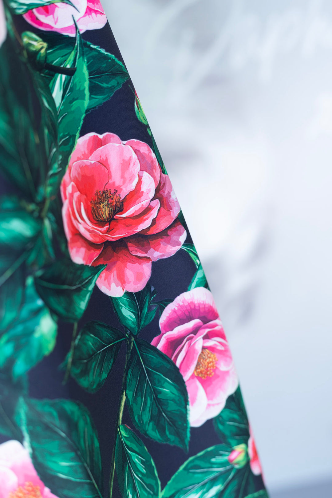 Lily Pink Camellia Swing Dress