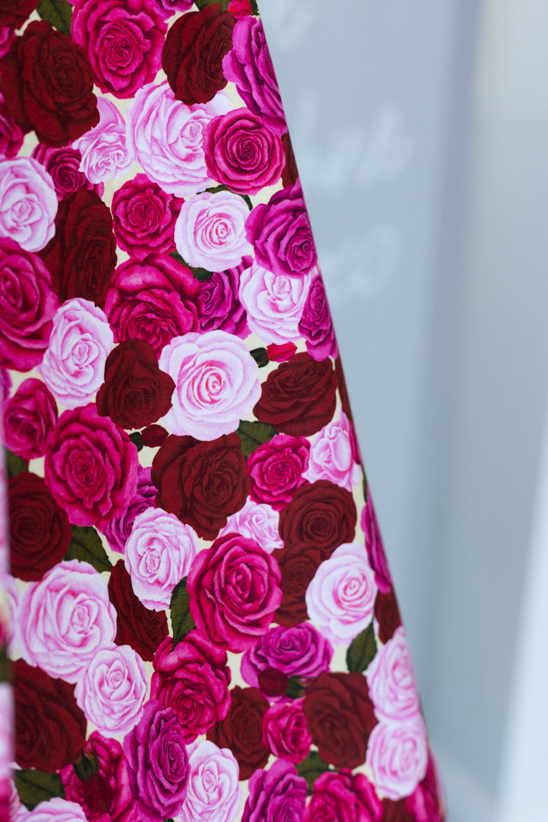 Lily Dress in Pink Rose Garden