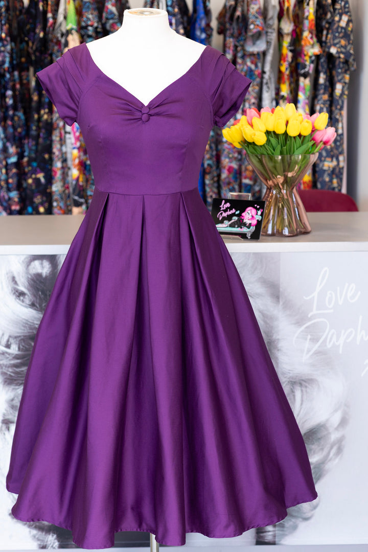 Lily Purple Swing Dress