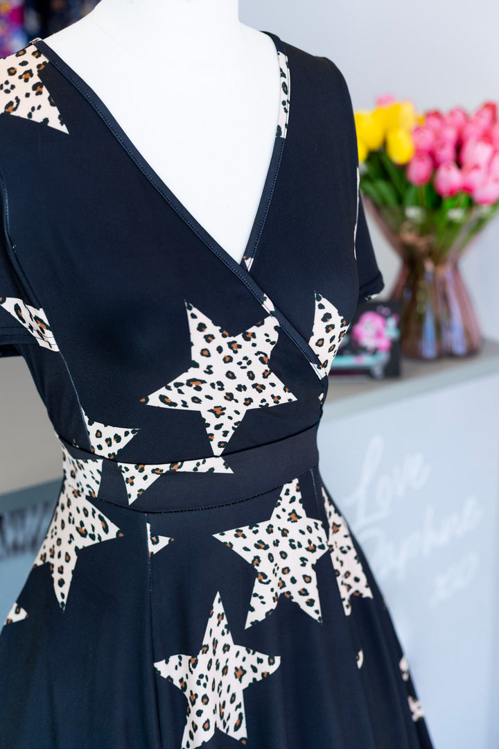 Leopard Stars Lyra Dress