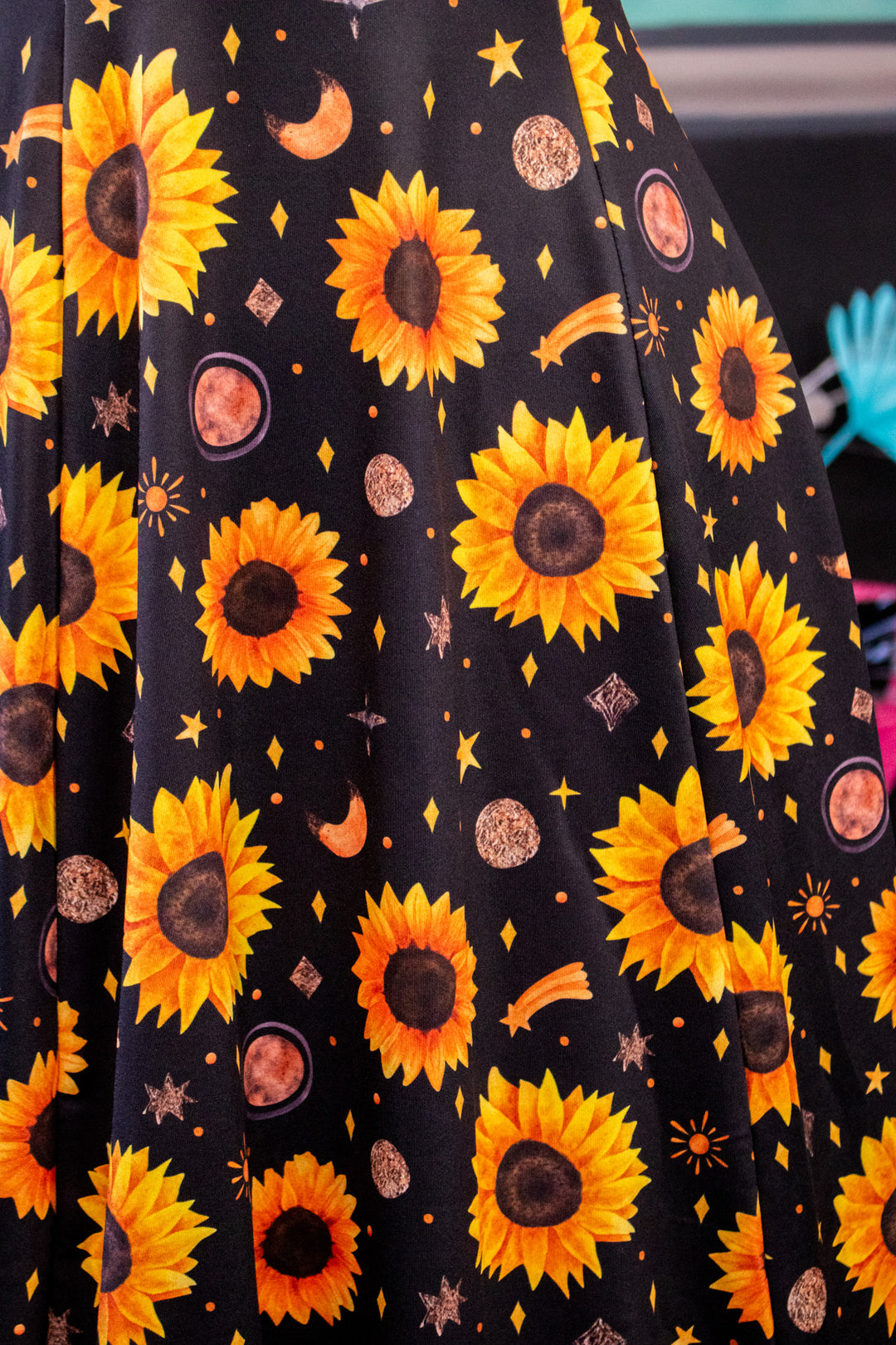 Lyra Dress - Sparkle Sunflower