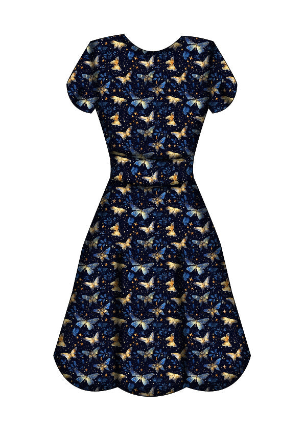 Maeve Swing Dress - Twilight Flutter - Preorder for dispatch 9th September