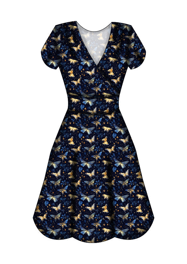 Maeve Swing Dress - Twilight Flutter - Preorder for dispatch 9th September
