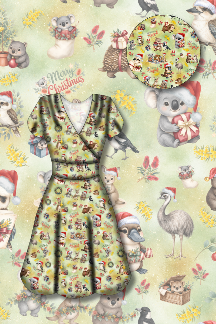 PREORDER - Maeve Swing Dress - Aussie Bush Buddies - Estimated dispatch date 29th of October