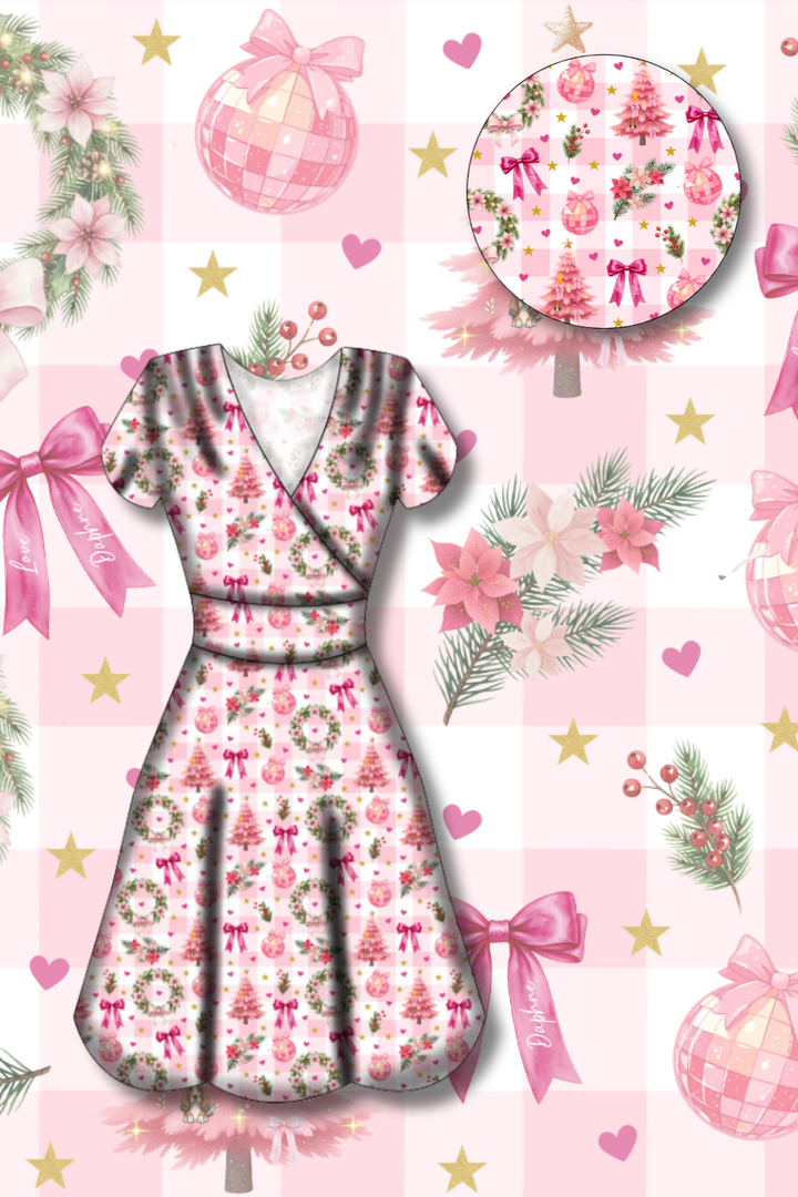 LIMITED EDITION - Maeve Swing Dress - A Love Daphne Pinkmas - Estimated dispatch date 29th of October