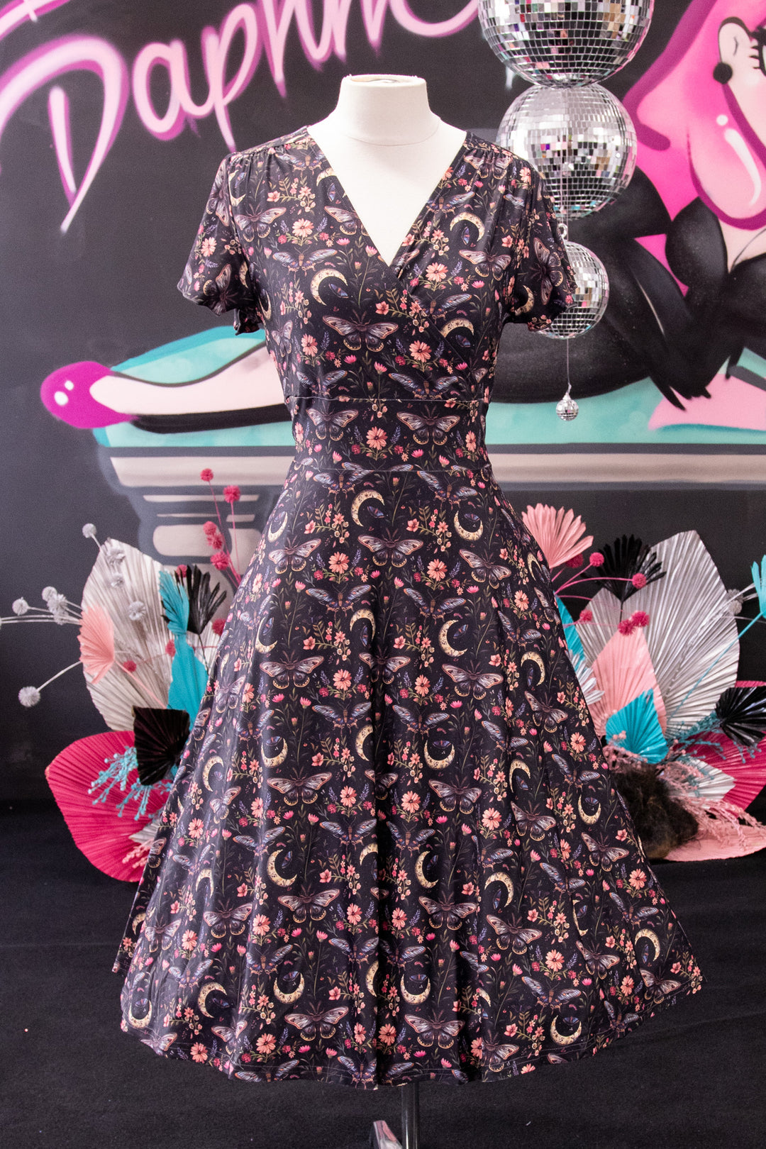 Maeve Swing Dress - Moonlight Bloom