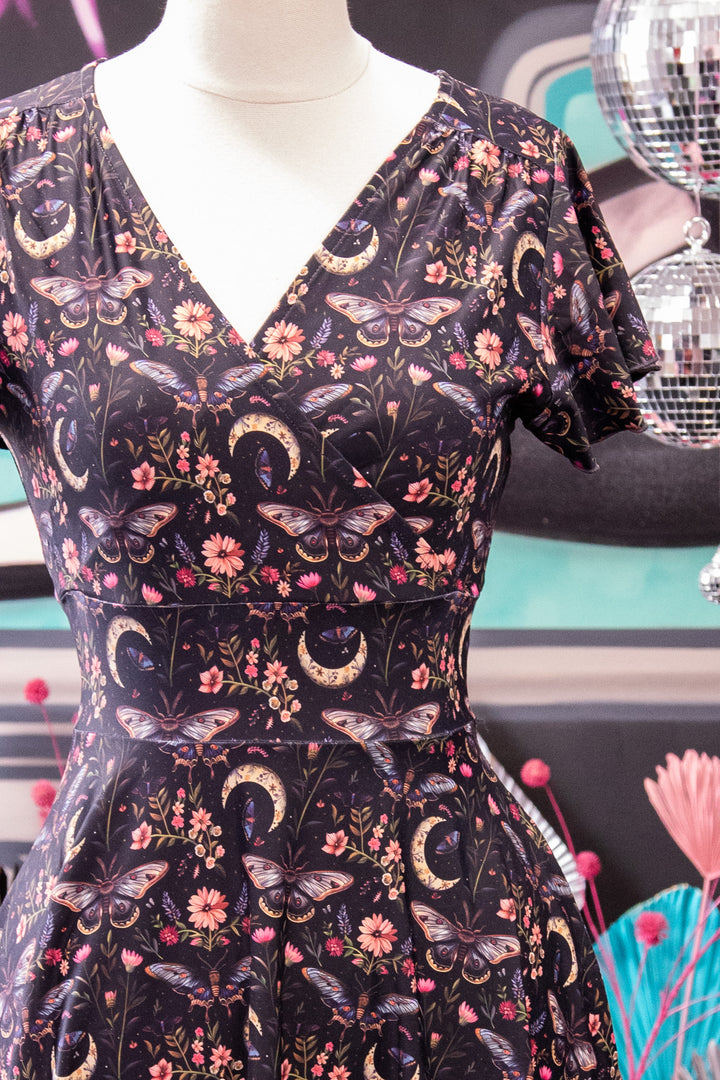 Maeve Swing Dress - Moonlight Bloom