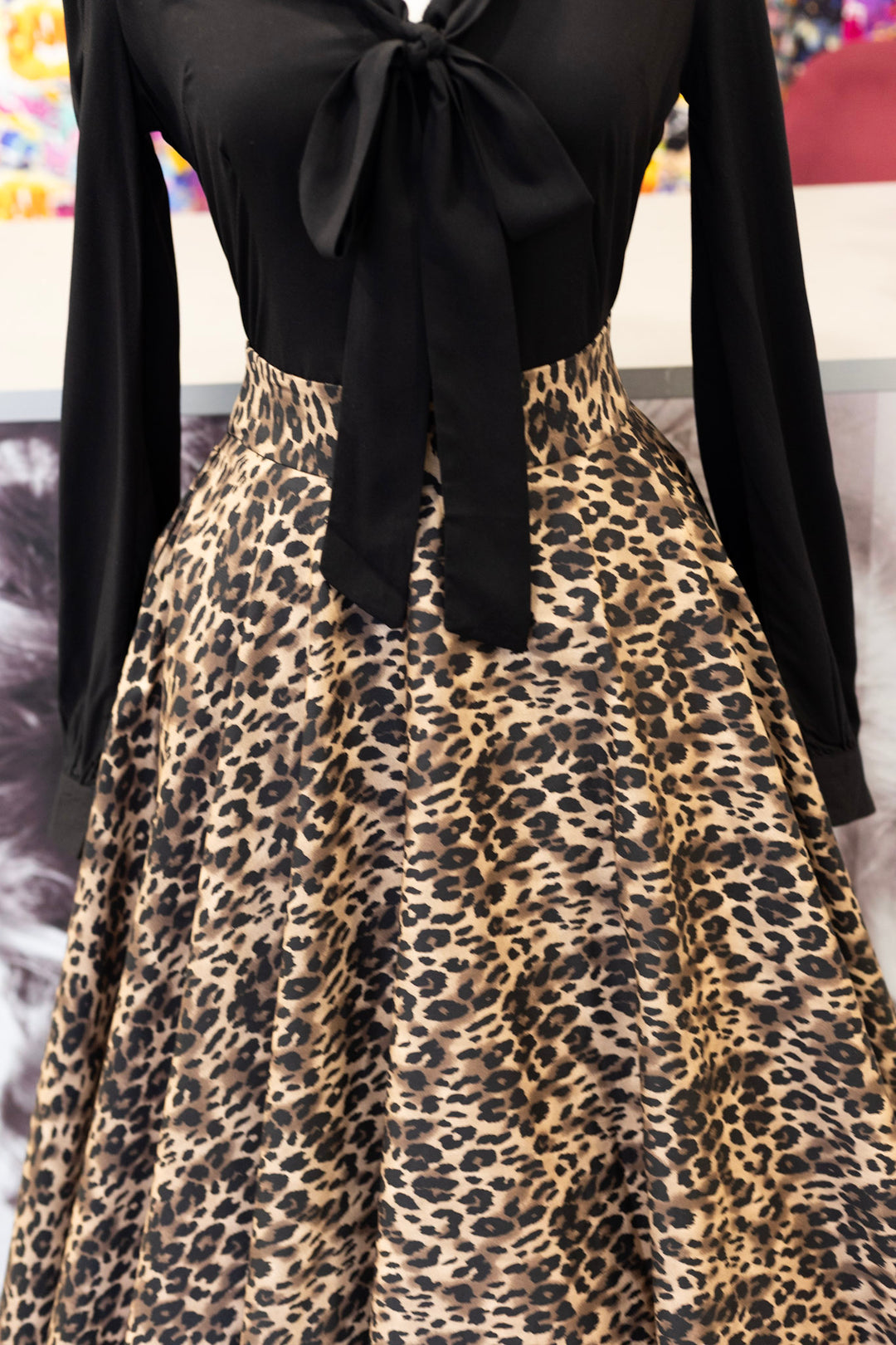 Maisie Leopard Print Skirt