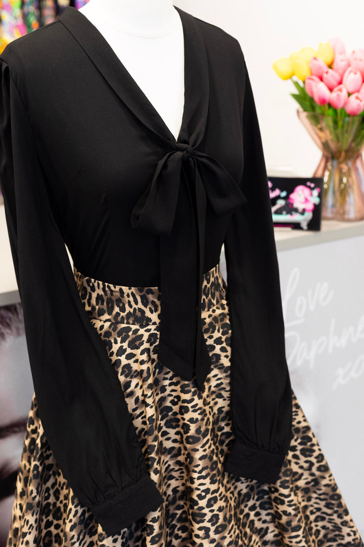 Maisie Leopard Print Skirt