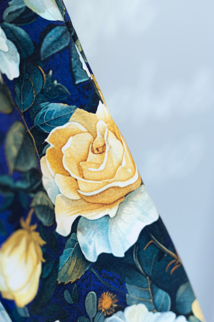 PREORDER - Midnight Floral Greta Dress - Expected dispatch date 12th of November