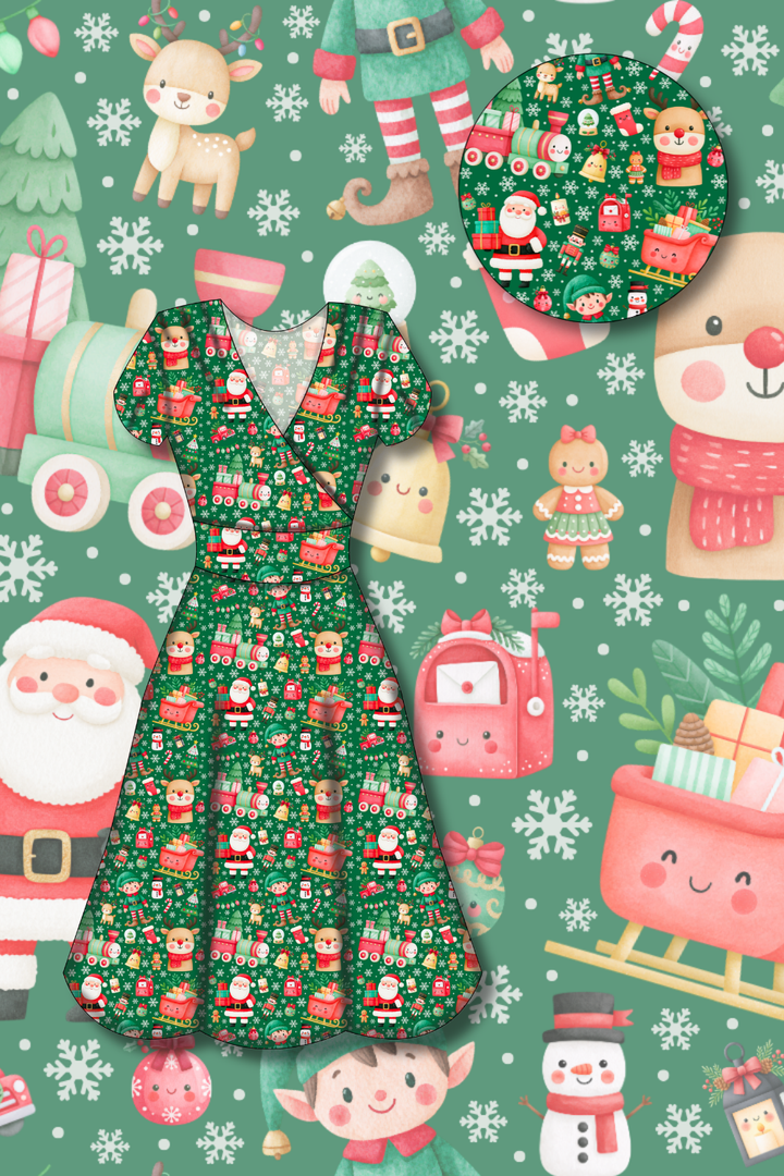 PREORDER - Mimi Swing Dress - Workshop Wonders  - Estimated dispatch date 29th of October