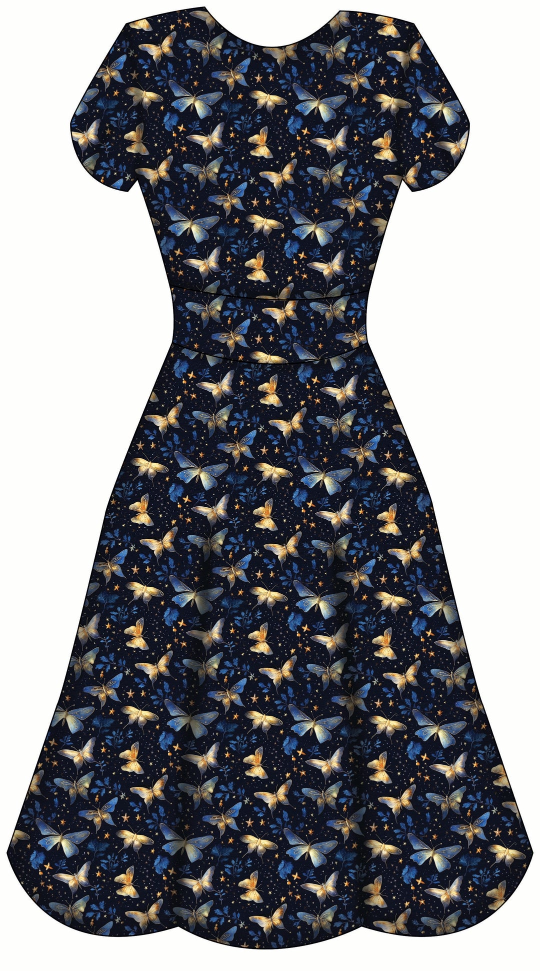 Mimi Swing Dress - Twilight Flutter - Preorder for dispatch 9th September