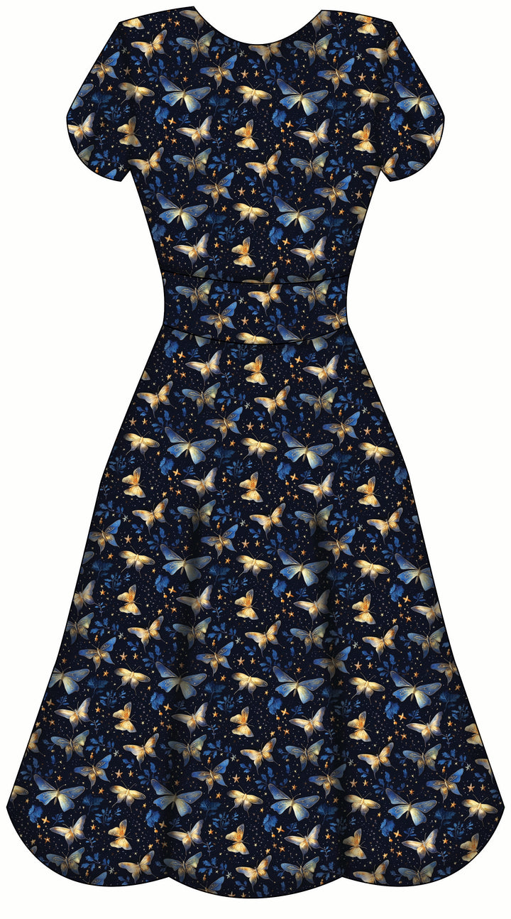 Mimi Swing Dress - Twilight Flutter - Preorder for dispatch 9th September